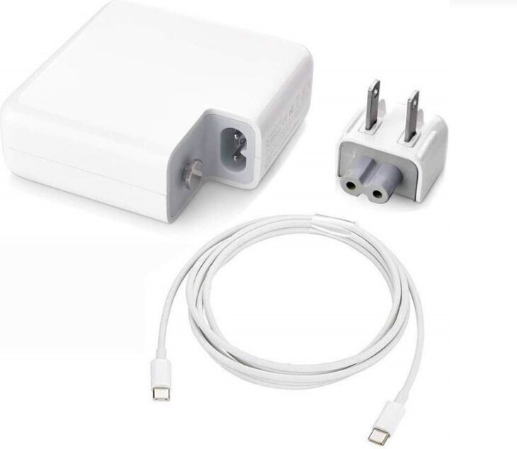 61W USB-C Apple MacBook Pro MPDK2E/A Adapter Charger + USB Cable