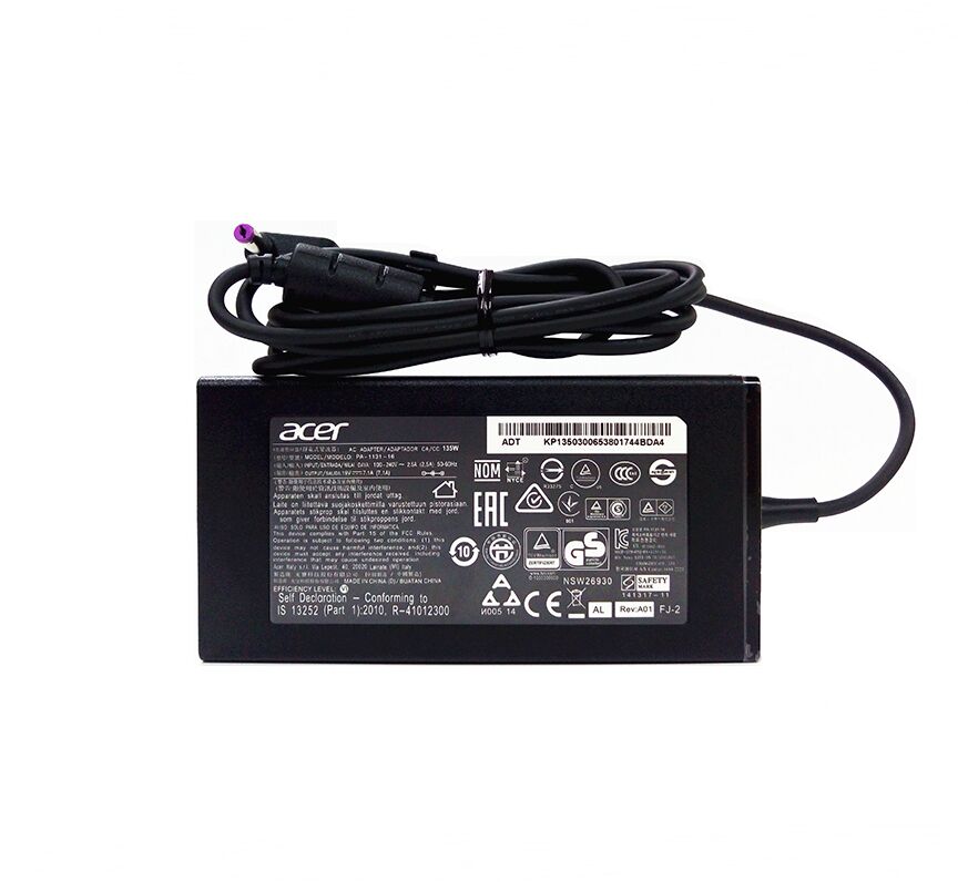 Original 135W Acer Aspire V15 Nitro VN7-592G AC Adapter + Free Cord