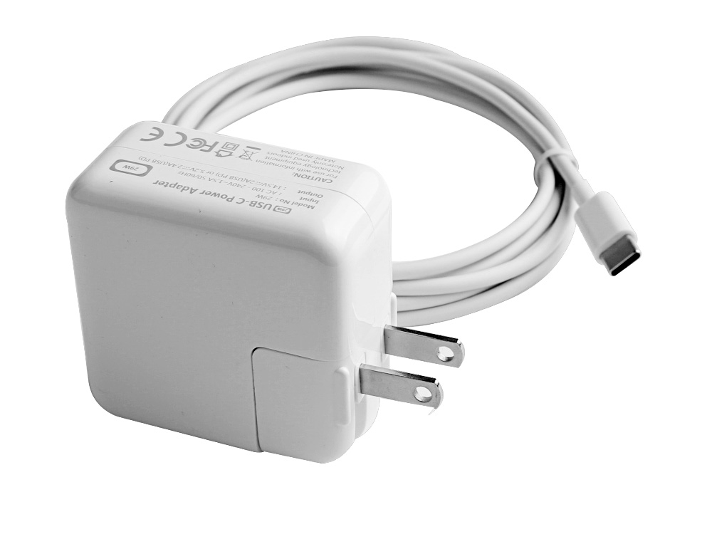 29W USB-C Power Adapter For Apple MacBook MJY42HN/A + Free Cable