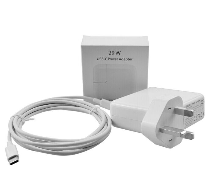 29W USB-C Power Adapter For Apple MacBook MJY42N/A + Free Cable