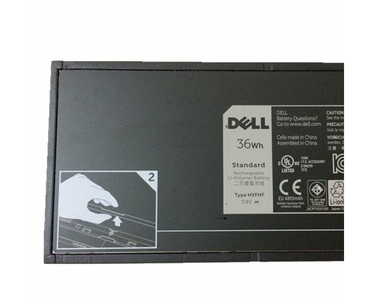 Original 2-Cell 36Wh Dell 451-BBGS Battery