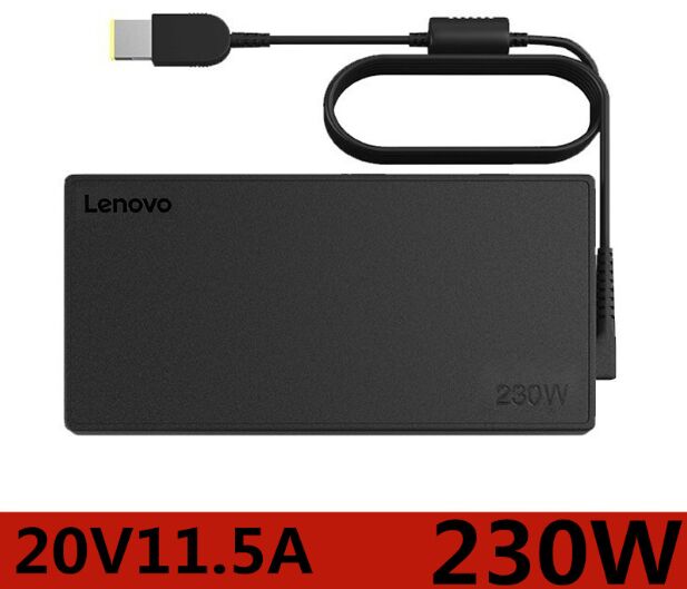 230W Lenovo Thunderbolt 3 WorkStation Dock 40AN0230AR AC Adapter +Cord