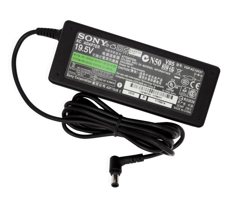 Original 19.5V 3.9A 76W Sony 148096851 AC Adapter Charger + Free Cord