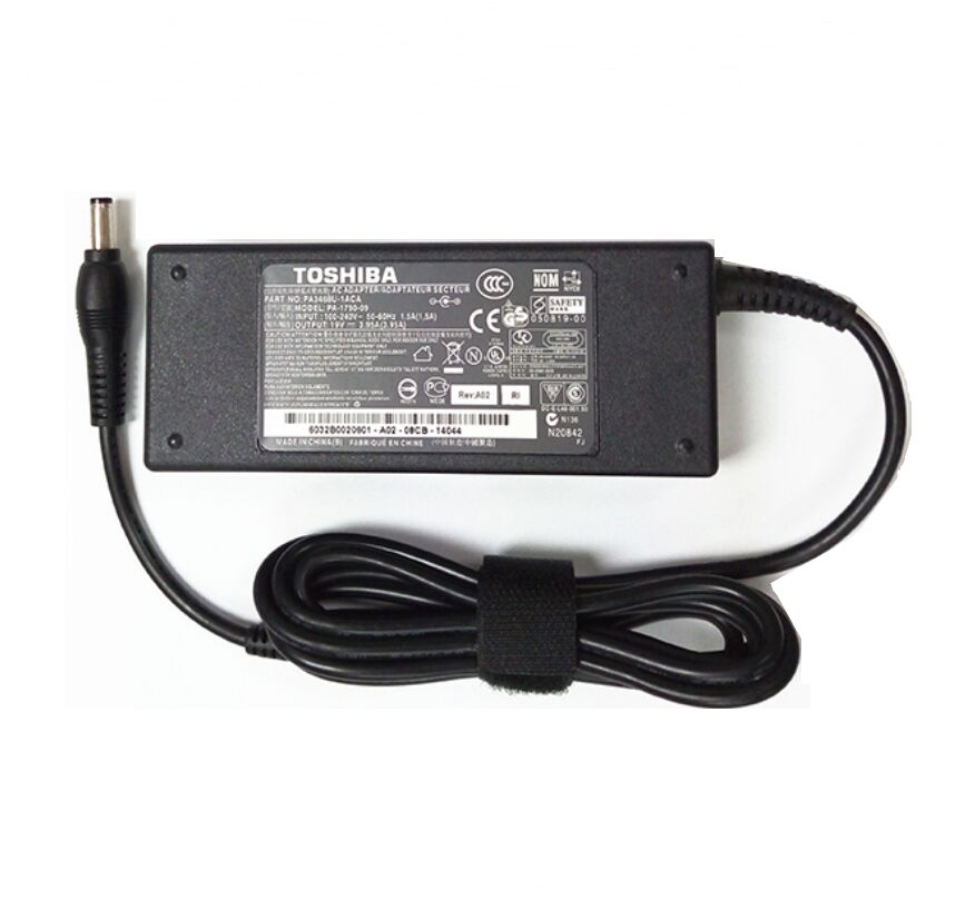 Original 75W Toshiba A000014010 A000014020 AC Adapter + Free Cord